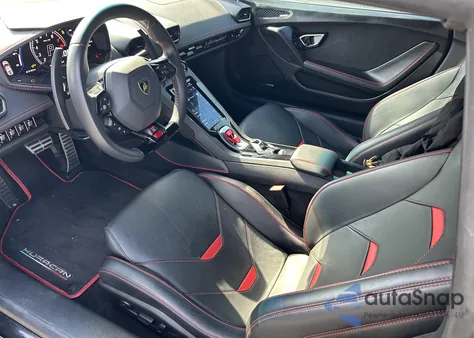 2021 Lamborghini Huracan Evo Coupe z USA, uszkodzony, nr VIN ZHWUF5ZFXMLA16208